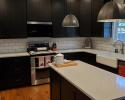 Black Painted Cabinets