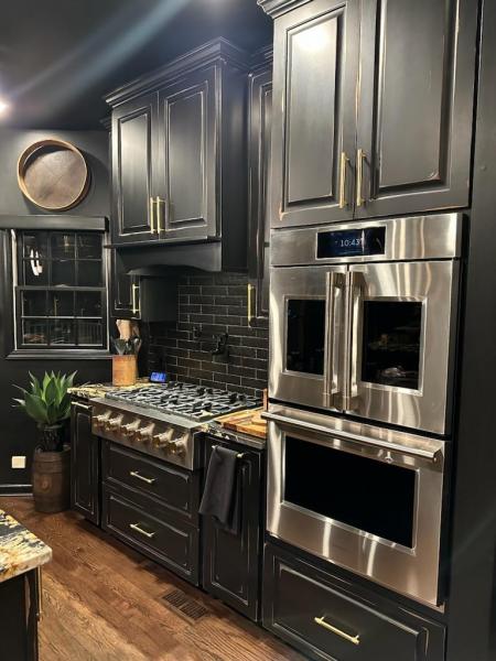 Distressed Black