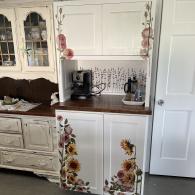 Natural Cabinet Customer Finished