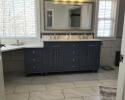 Blue Painted Vanity