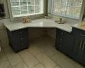 Blue Painted Vanity