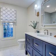 Dark Blue Painted