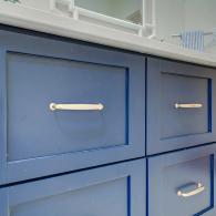 Dark Blue Painted