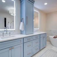 Light Blue Painted